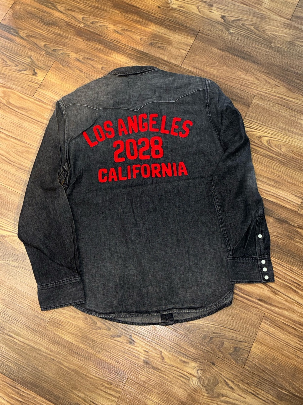 Polo Ralph Lauren LA28 Denim Western Shirt